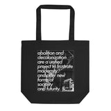 BLACK SHOALS ABOLITION TOTE